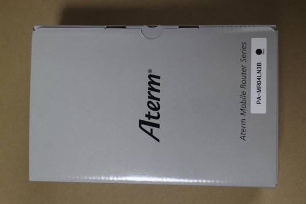 （新品）NEC Aterm MR04LN 3B モバイルルーター クレードル付き
