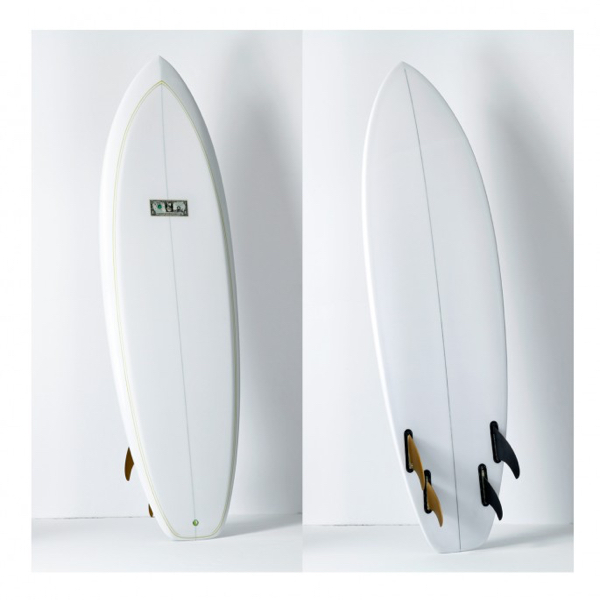 【美品希少】McCallum 5'10 クワッド Captainfin サーフボード