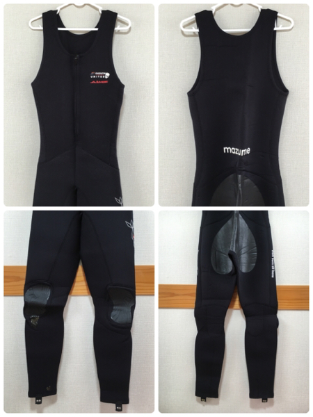 MAZUME(マズメ) mazume x AIMS ウェットスーツ 3点セット MZWS-320 3L