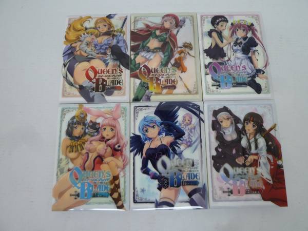 クイーンズブレイド 美しき闘士たち 1-6巻セット DVD 菅18