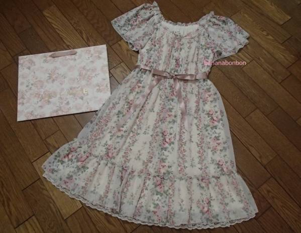 ★新品★レストローズ★プランタン限定チュールローズSTワンピ