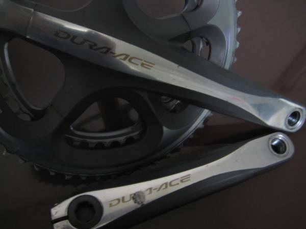 中古】シマノ クランク DURA ACE FC-7900 170 52-39