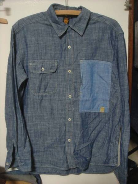 グリップスワニーgrip swannyガチャポケ マチシャンブレーシャツ