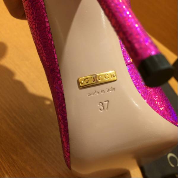 新品 Gucci グッチ シューズ パンプス レディース 37