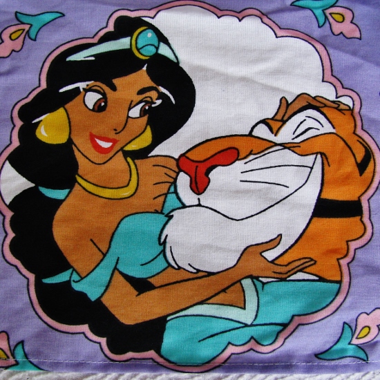 ジャスミン＆ラジャー　大判ベッドスカート☆シーツ　美品　