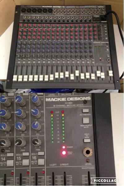 Mackie Mixer CR1604 16-Channel CR1604-VLZ 0 Channel - CR-1604