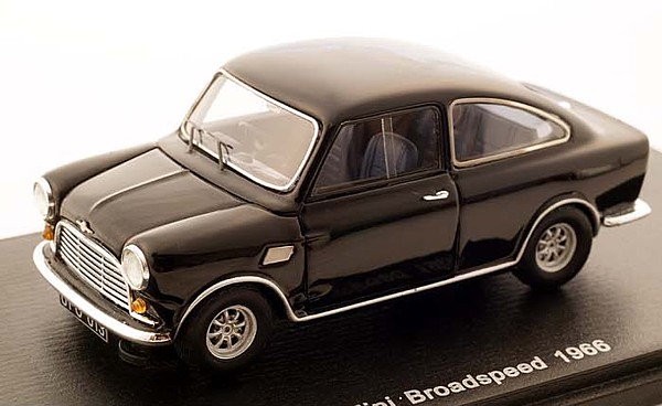 ◎〓◎MINIMAX 1/43 ミニ ブロードスピード 1968（ブラック）