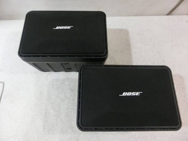 ペア●BOSE 101MM ブラック スピーカー ボーズ 連番 USED②●！