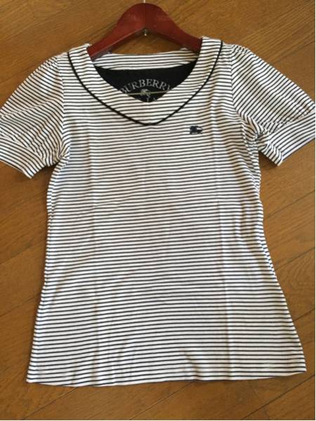BURBERRY BLUE LABEL ボーダー Tシャツ バーバリー ブルーレーベル 