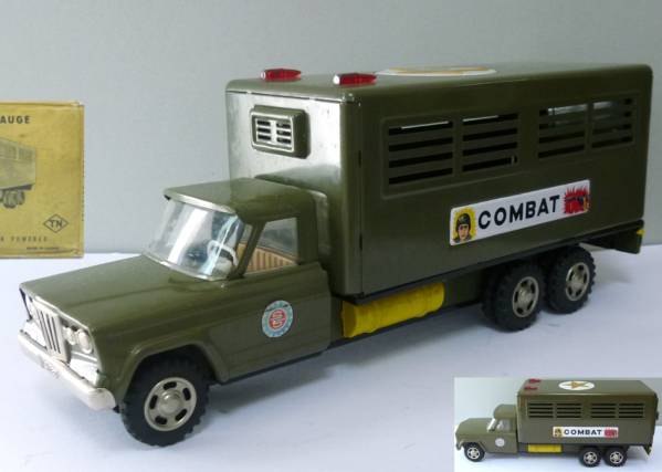 ●36cmごっつい米軍コンバットバンは野村トーイ製ブリキ