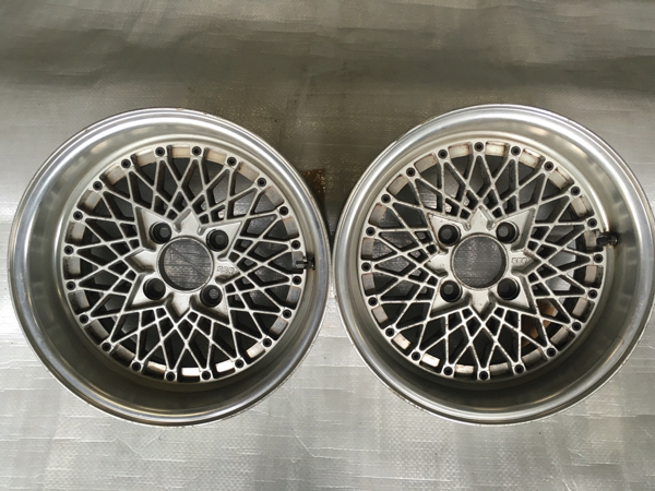 SSR リバースメッシュ 2本 15×7.5 +8 114.3 4H 深リム AE86等