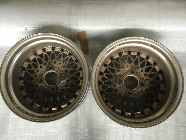 SSR リバースメッシュ 2本 15×7.5 +8 114.3 4H 深リム AE86等