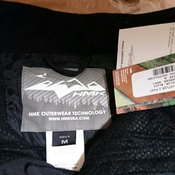 HMK ハスラー2 パンツ ブラック スノーモービル サイズ M 新品_3