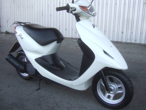 静岡よりホンダDiO (AF56)白　４サイクル　実働　書類付き