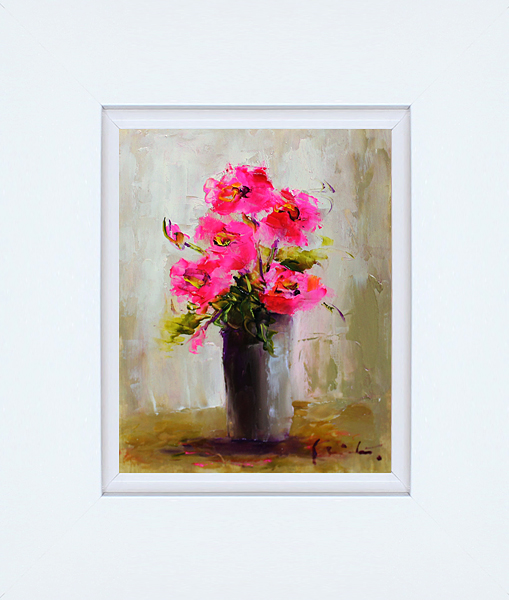 真作保証 山口真功 ポピー松屋銀座個展開催記念！心を照らす傑作