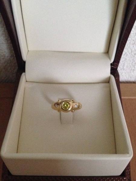 Korloff コルロフ ダイヤモンドリング K18YG 0.26ct 3.5g