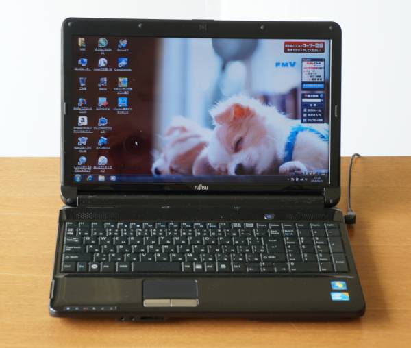 ノートパソコン 富士通製 LIFEBOOK AH530/3A FMVA533AB Core i3 M350 