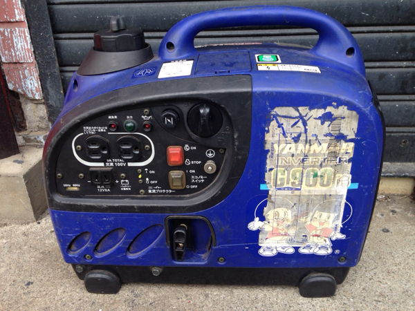 ジャンク品 ヤンマー発電機