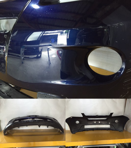 イスト NCP110 純正 フロントバンパー 52119-52580 ブルー