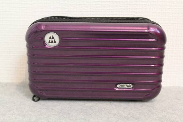 未使用 RIMOWA×林五 アメニティポーチ パープル レア 20007 【公式通販】