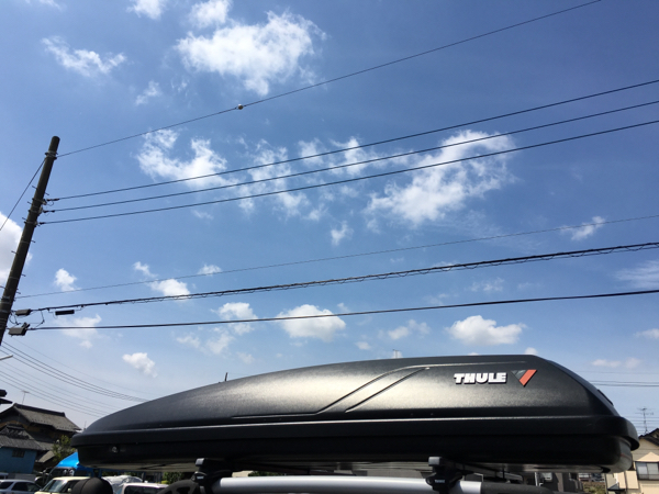 thule ルーフボックス ジェットバック ルーフキャリア