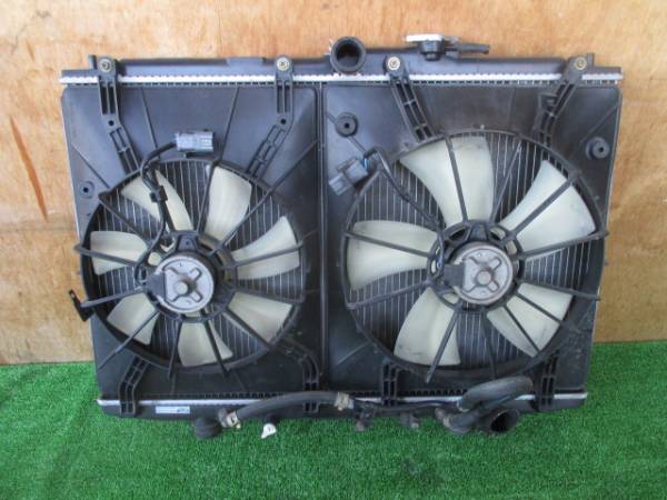 オデッセイ RA6 ラジエター ラジエーター ファン付