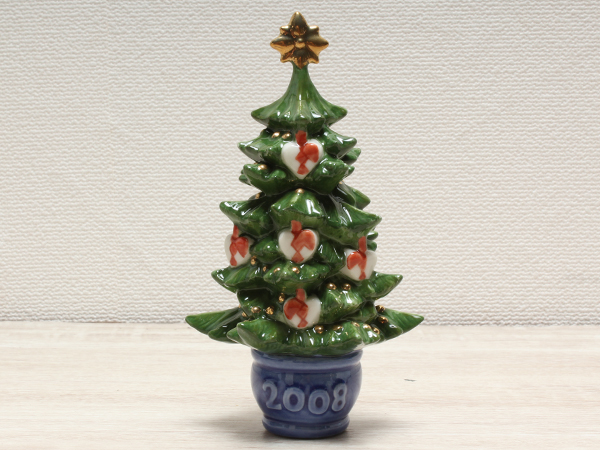 コペンハーゲン クリスマスツリー フィギュリン 2008年 陶磁器