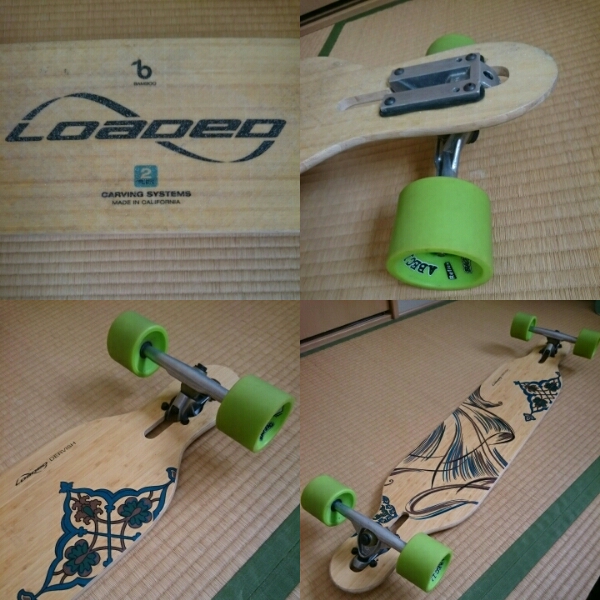 LOADED DERVISH ローデッド ダービッシュ ロングスケートボード