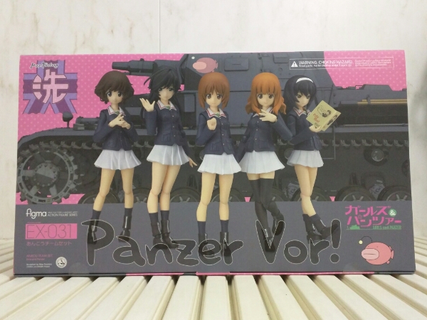 figma ガールズ＆パンツァー あんこうチーム（未開封品） figma