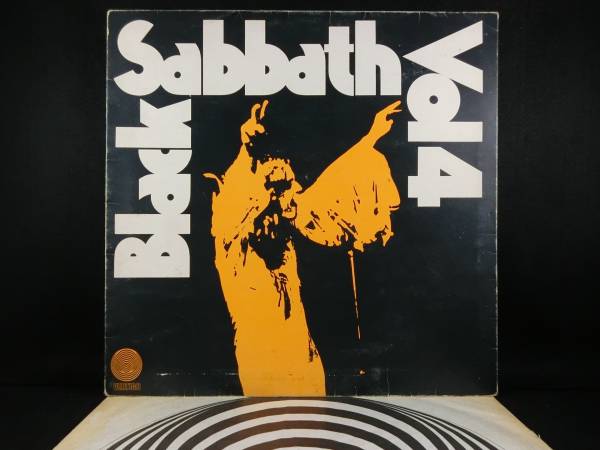 1円開始【UK廃盤VERTIGO音圧激高】BLACK SABBATH/VOL.4★神洗浄
