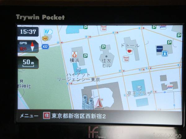 Trywin Pocket☆DTN-X650☆ワンセグ内蔵ナビ(トライウイン)｜売買され