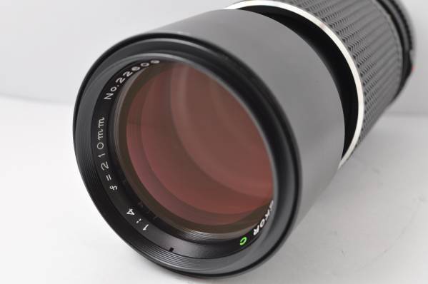 ★外観新品級★マミヤ MAMIYA SEKOR C 210mm F4★完動品★611
