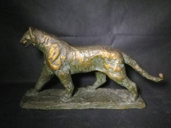 【ブロンズ・特大45cm】ムース（ヘラジカ）天然大理石台座付 重厚ブロンズ彫刻 北村西望 悠々 置物 北村西望 悠々 虎 ブロンズ像 大理石台座付 文化