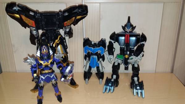 中古マジレンジャー☆ゴールドマジフェニックス・シルバーウルザ_2