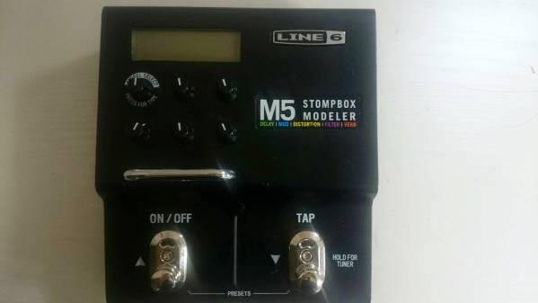 ジャンク品 Line6 M5 マルチエフェクター エレキギター 楽器、器材