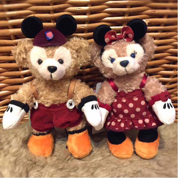 ディズニー、ダッフィー、シェリーメイぬいぐるみバッチ（船乗り