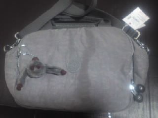 キプリング kipling 2wayバッグ グレー 未使用品