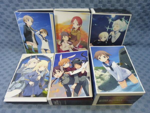 D302●「ストライクウィッチーズ2」初回生産限定版Blu-ray全6巻