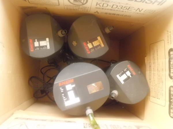 引き取り希望　エーハイム外部フィルター４台＋α