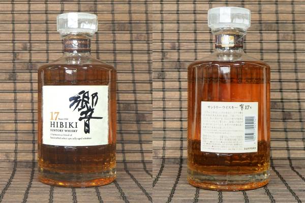107K604G♪サントリー ウイスキー 響 17年 700ml 43% 未開栓