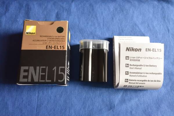 ☆ Nikon 純正バッテリ EN-EL15
