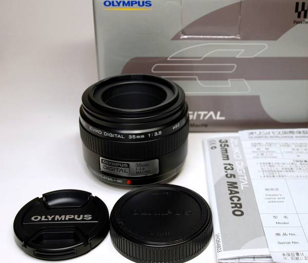 中古美品★OLYMPUS ZUIKO DIGITAL 35㎜F3.5 MACRO