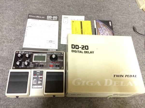 ☆定番★BOSS★DD-20★デジタルディレイ★送料着払☆