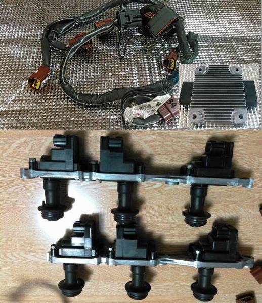 ●BNR32★BNR34ダイレクトイグニッションコイル変換パワトラレス