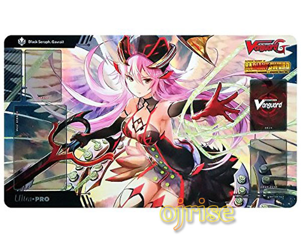 ☆ヴァンガード 公式プレイマット 聖黒熾天使 ガウリール ラバー