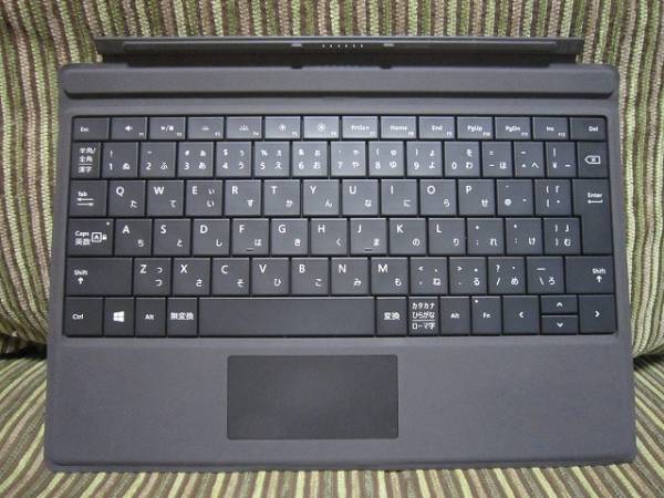 ☆Surface3 キーボード　タイプ カバー A7Z-00067 ブラック☆