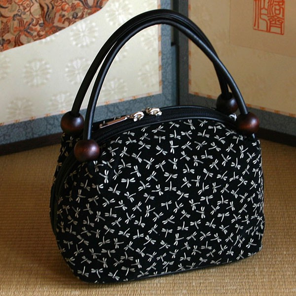 【新品・即決】オリジナル和洋バッグ（印伝風）