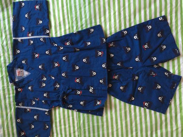 ☆ミキハウス　ダブルB　甚平　110㎝　美品☆