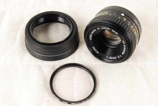 美品 Kマウント XR RIKENON 50mm f2 レンズ 50mm RICOH XR kマウント