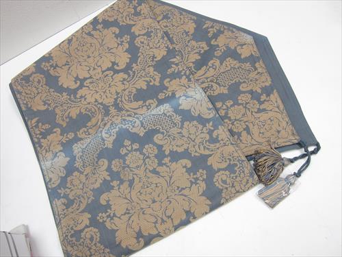 ◇＊ローラアシュレイ＊テーブルランナー/タッセル付き インド製